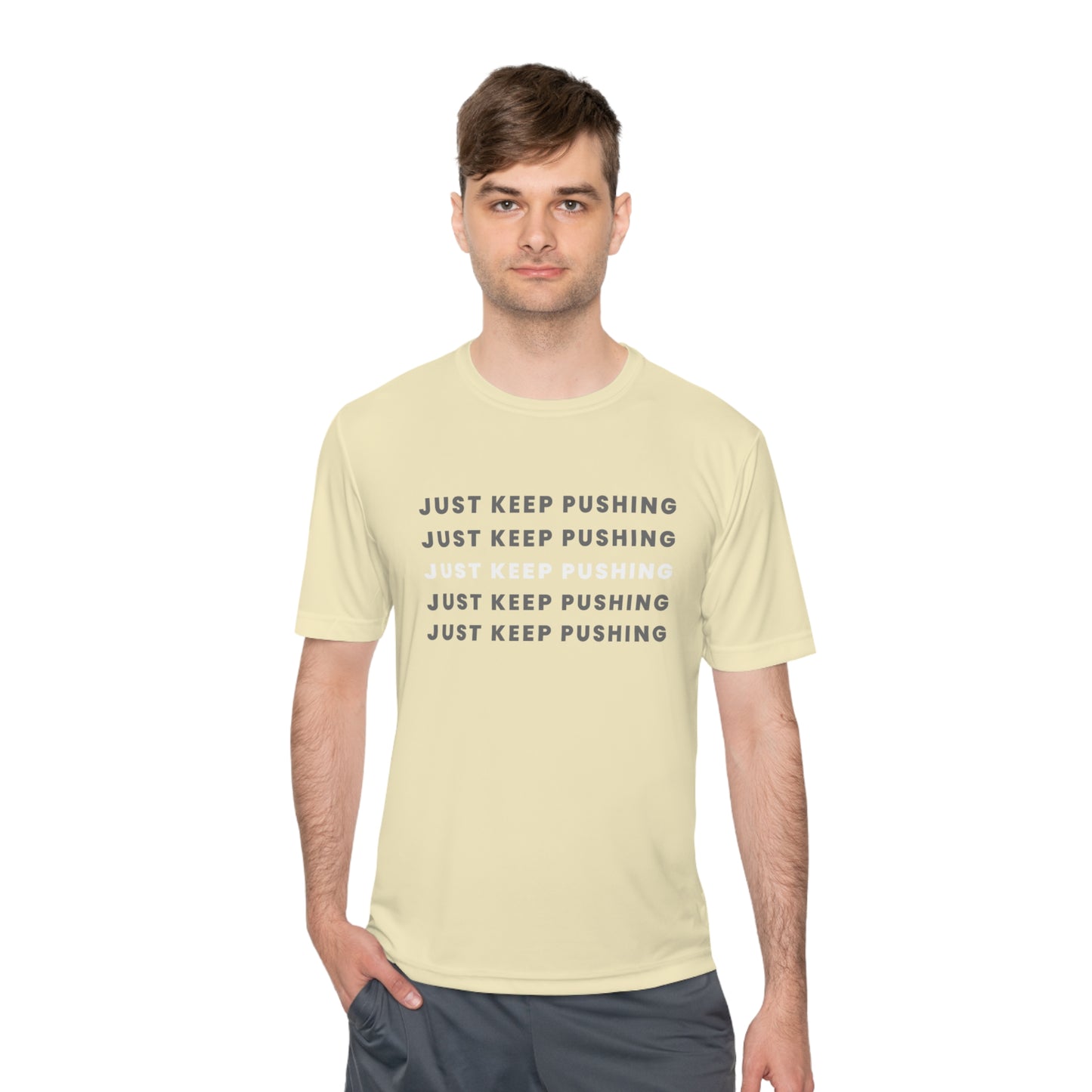 JKP faded Design Unisex Moisture Wicking Tee