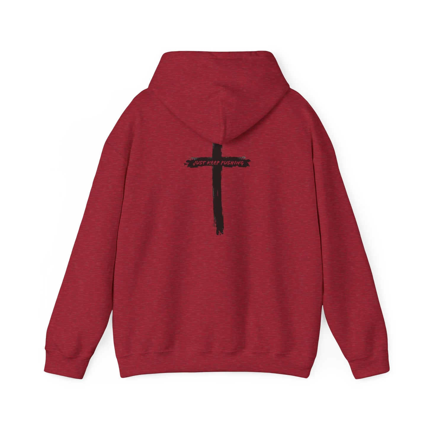 JKP Cross Design Unisex Heavy Blend™ Hooded Sweatshirt