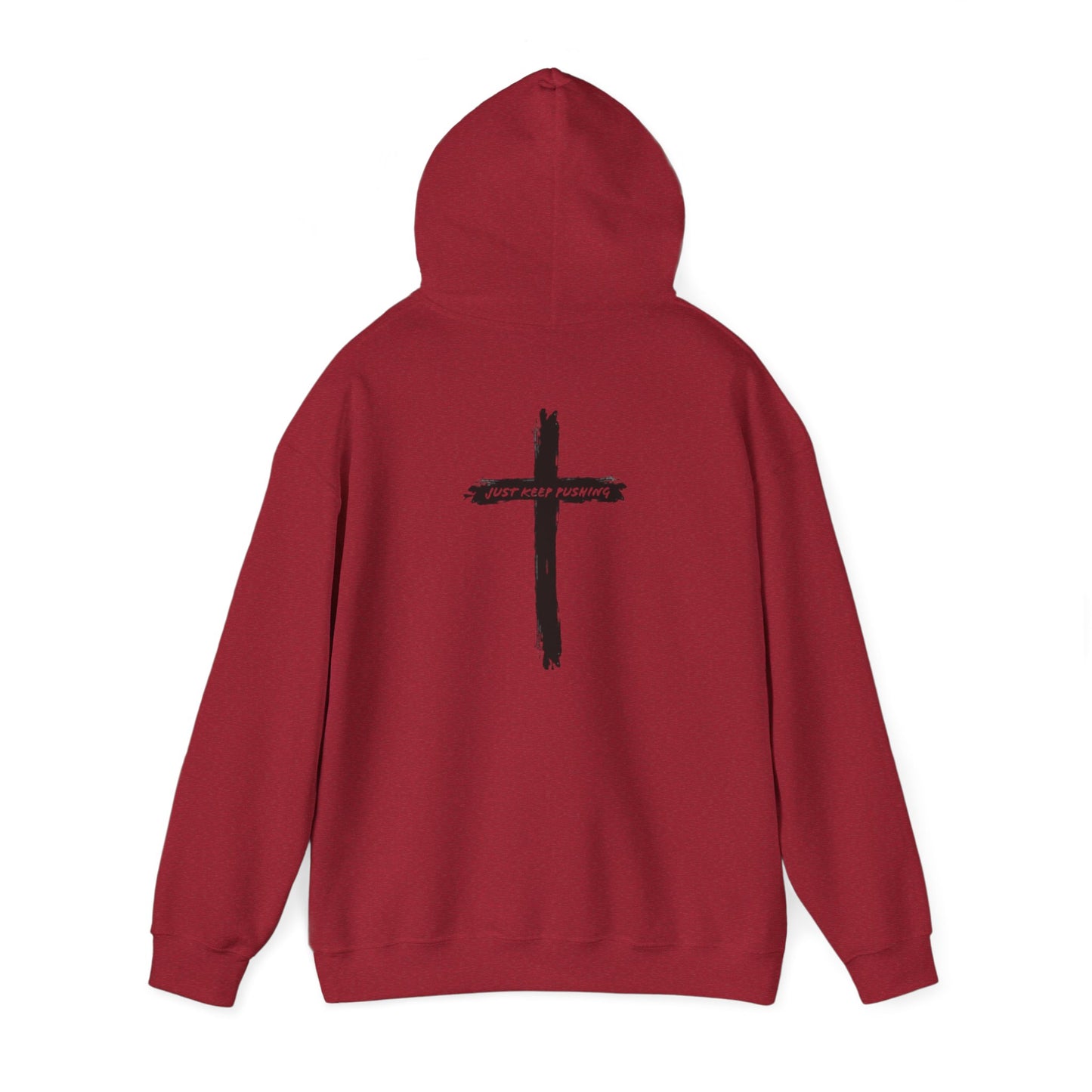 JKP Cross Design Unisex Heavy Blend™ Hooded Sweatshirt