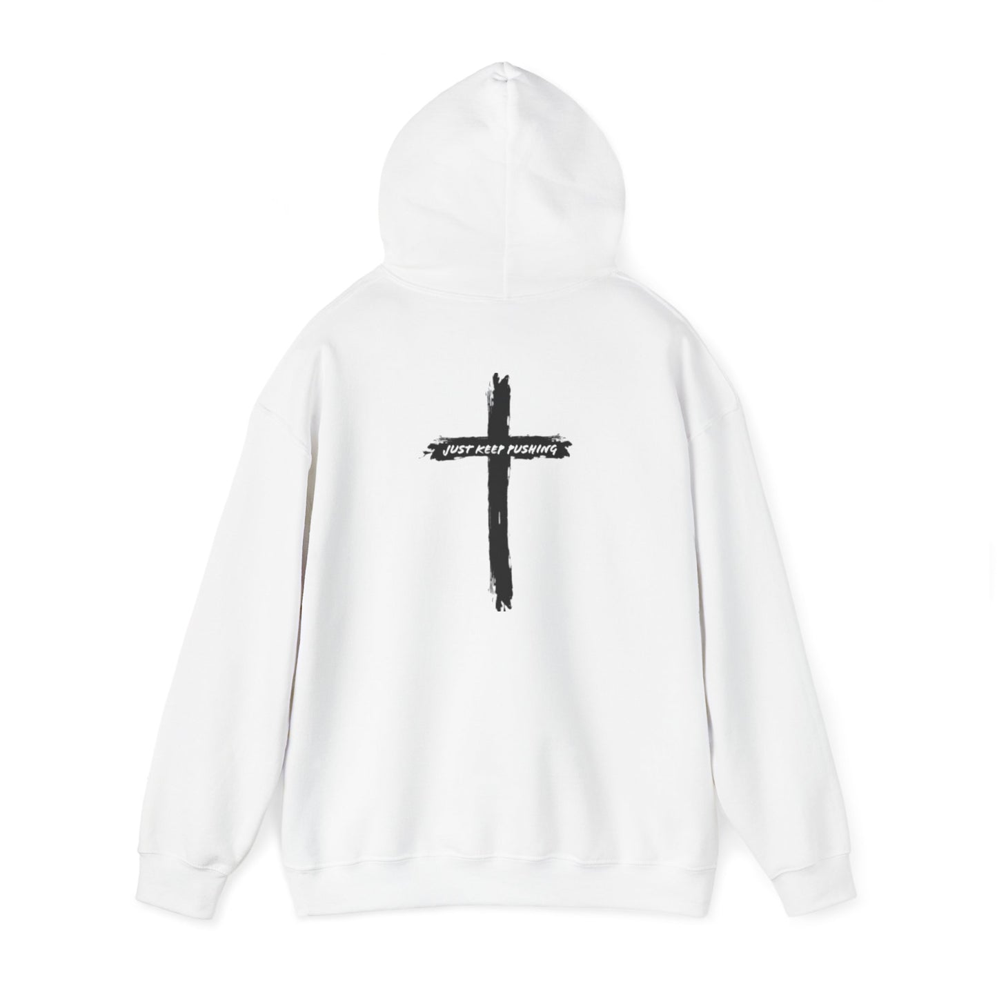 JKP Cross Design Unisex Heavy Blend™ Hooded Sweatshirt