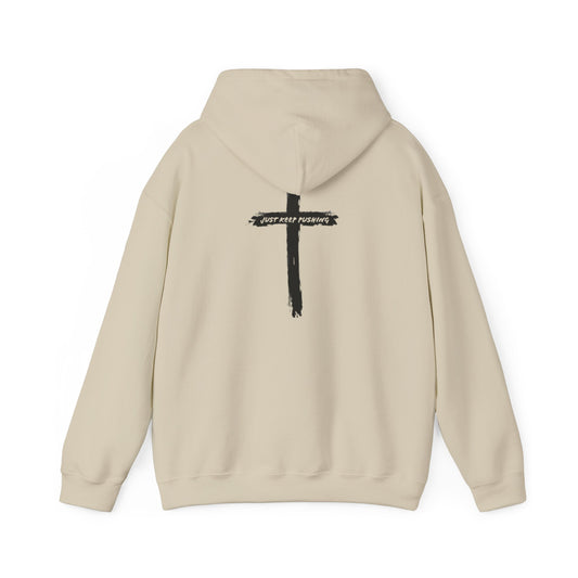 JKP Cross Design Unisex Heavy Blend™ Hooded Sweatshirt