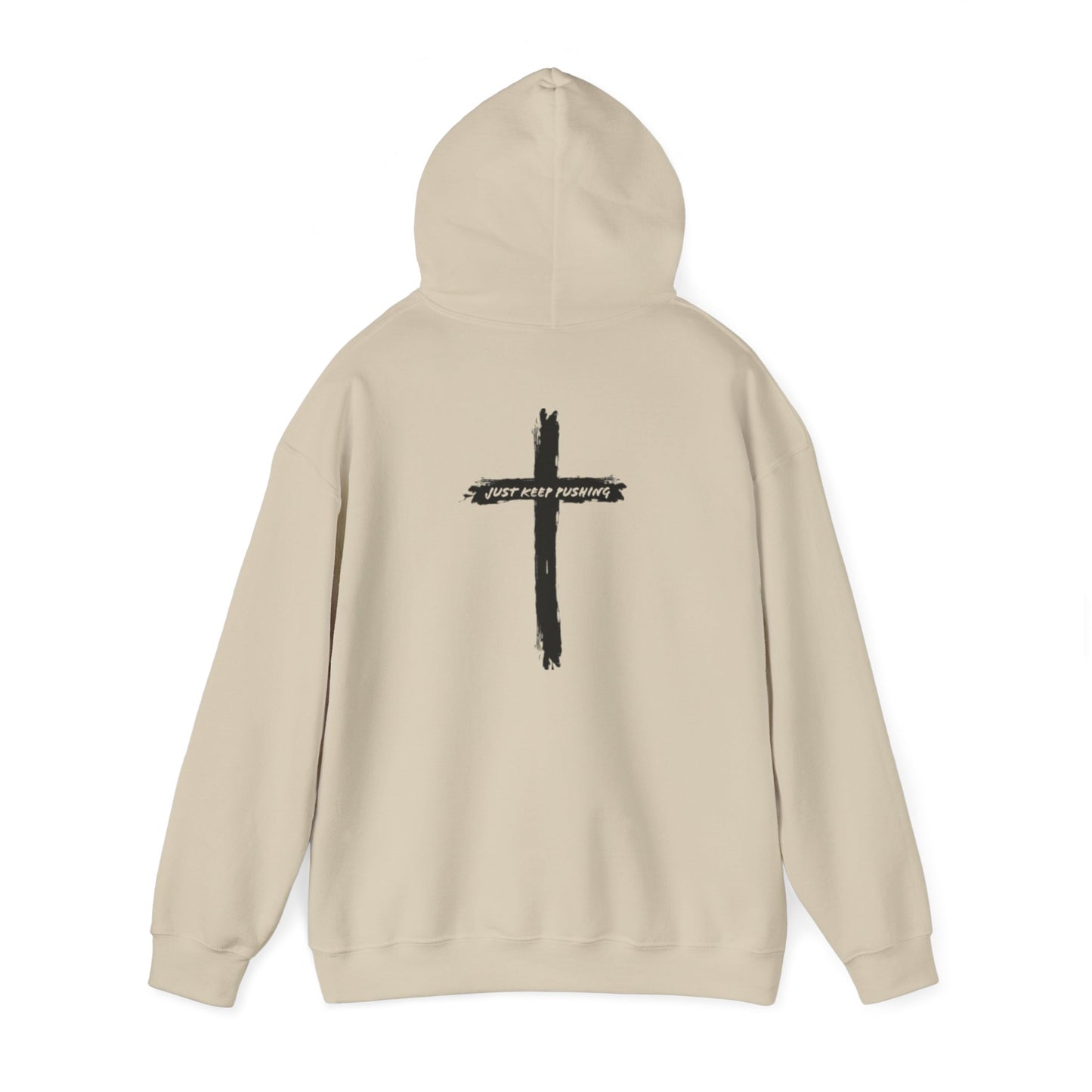 JKP Cross Design Unisex Heavy Blend™ Hooded Sweatshirt