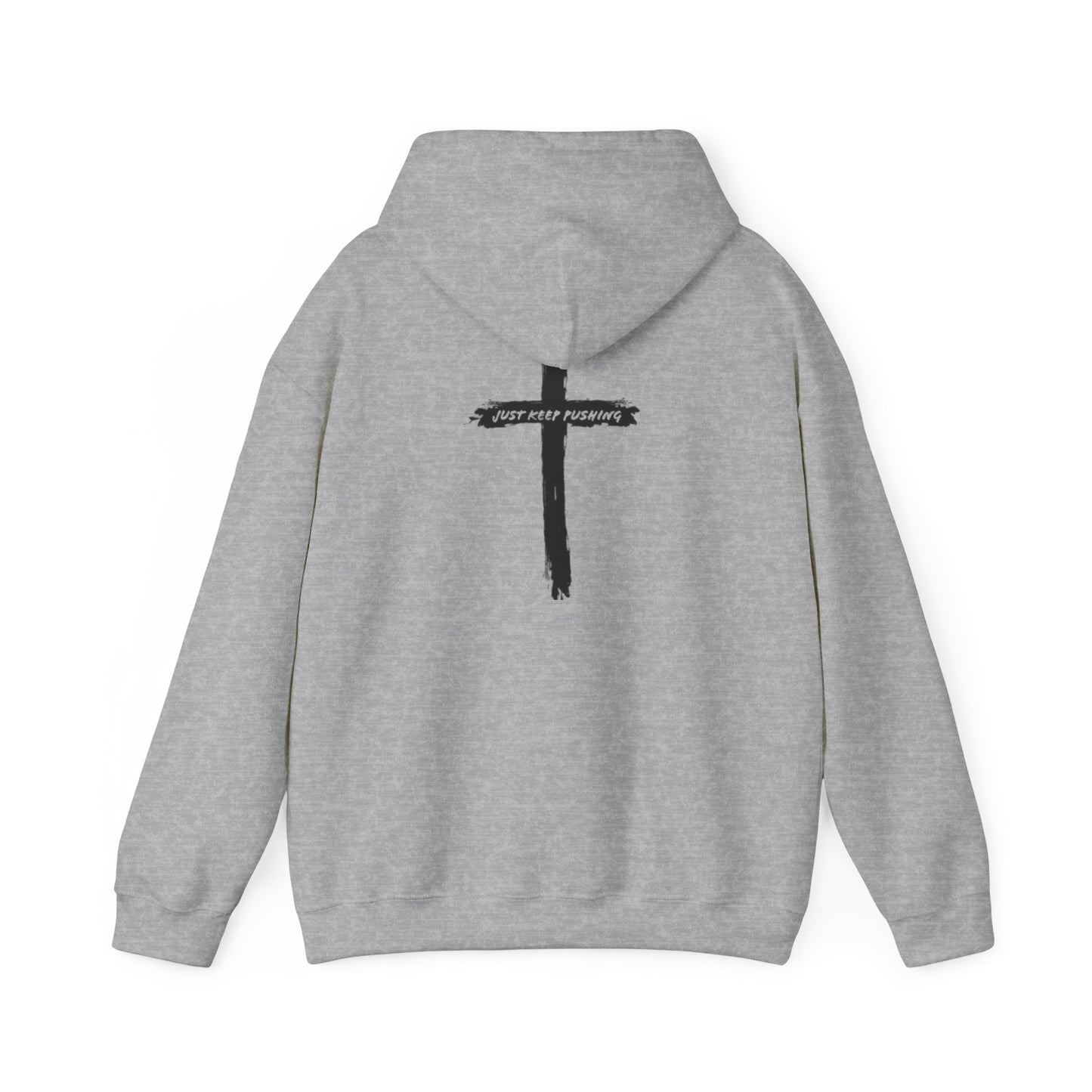 JKP Cross Design Unisex Heavy Blend™ Hooded Sweatshirt