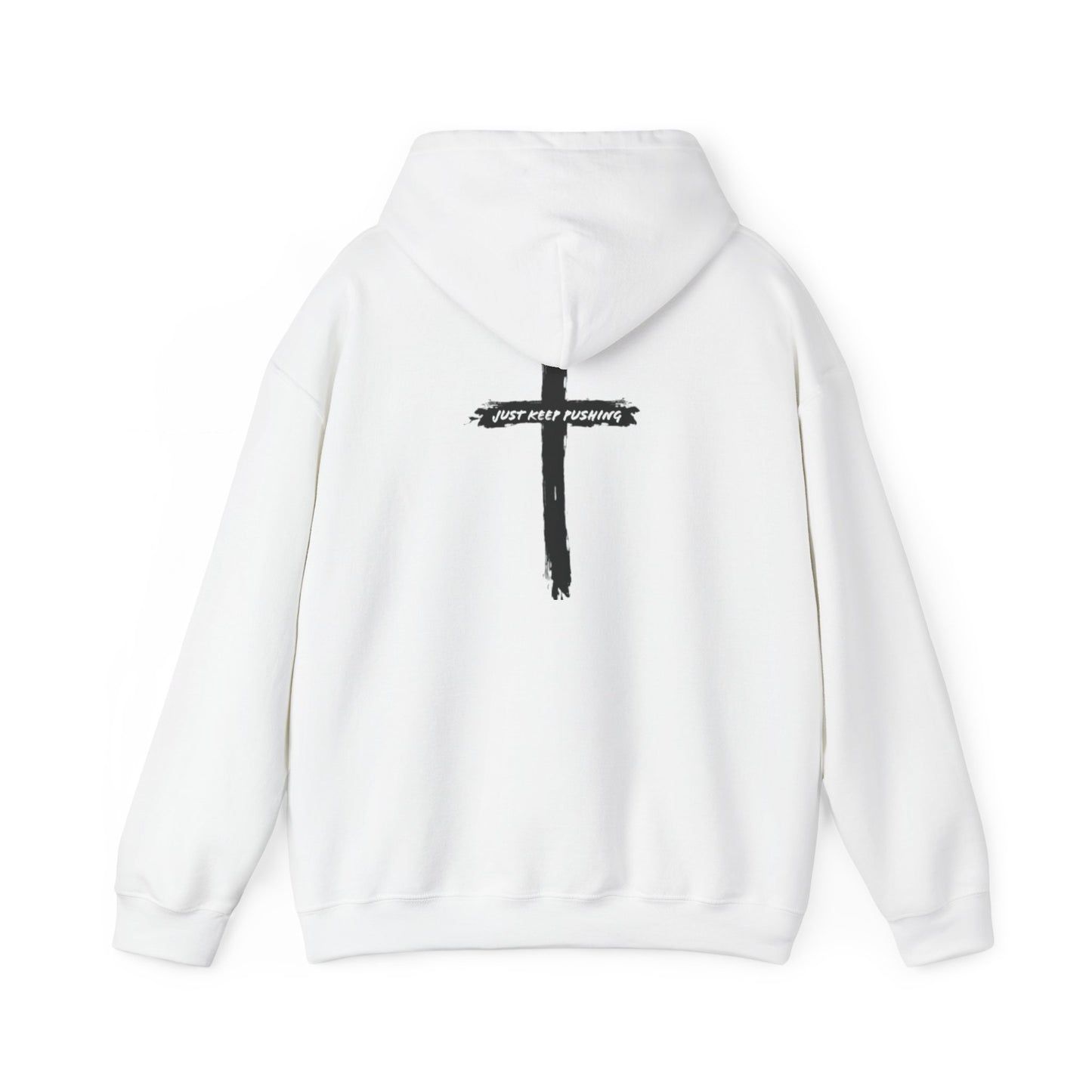 JKP Cross Design Unisex Heavy Blend™ Hooded Sweatshirt