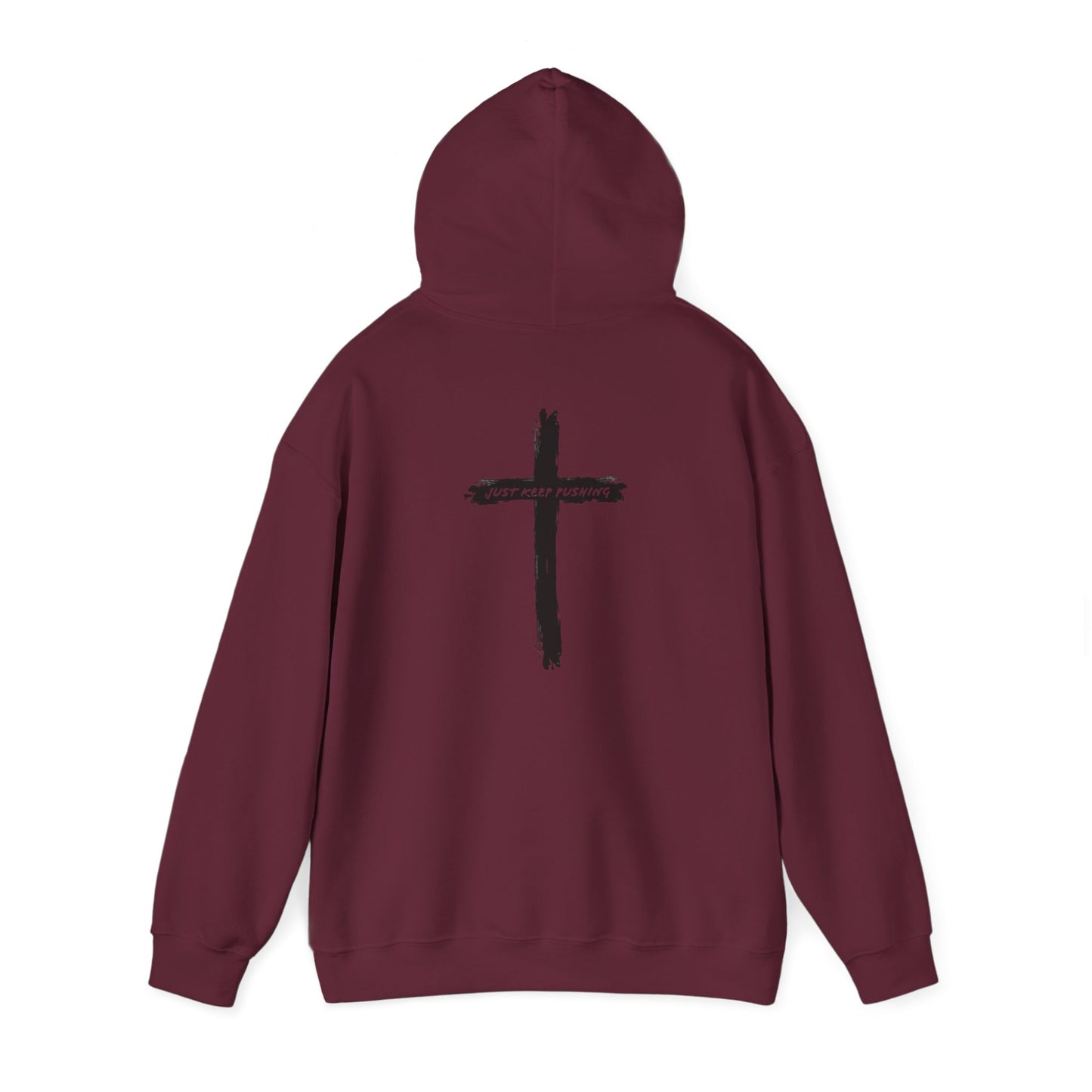 JKP Cross Design Unisex Heavy Blend™ Hooded Sweatshirt