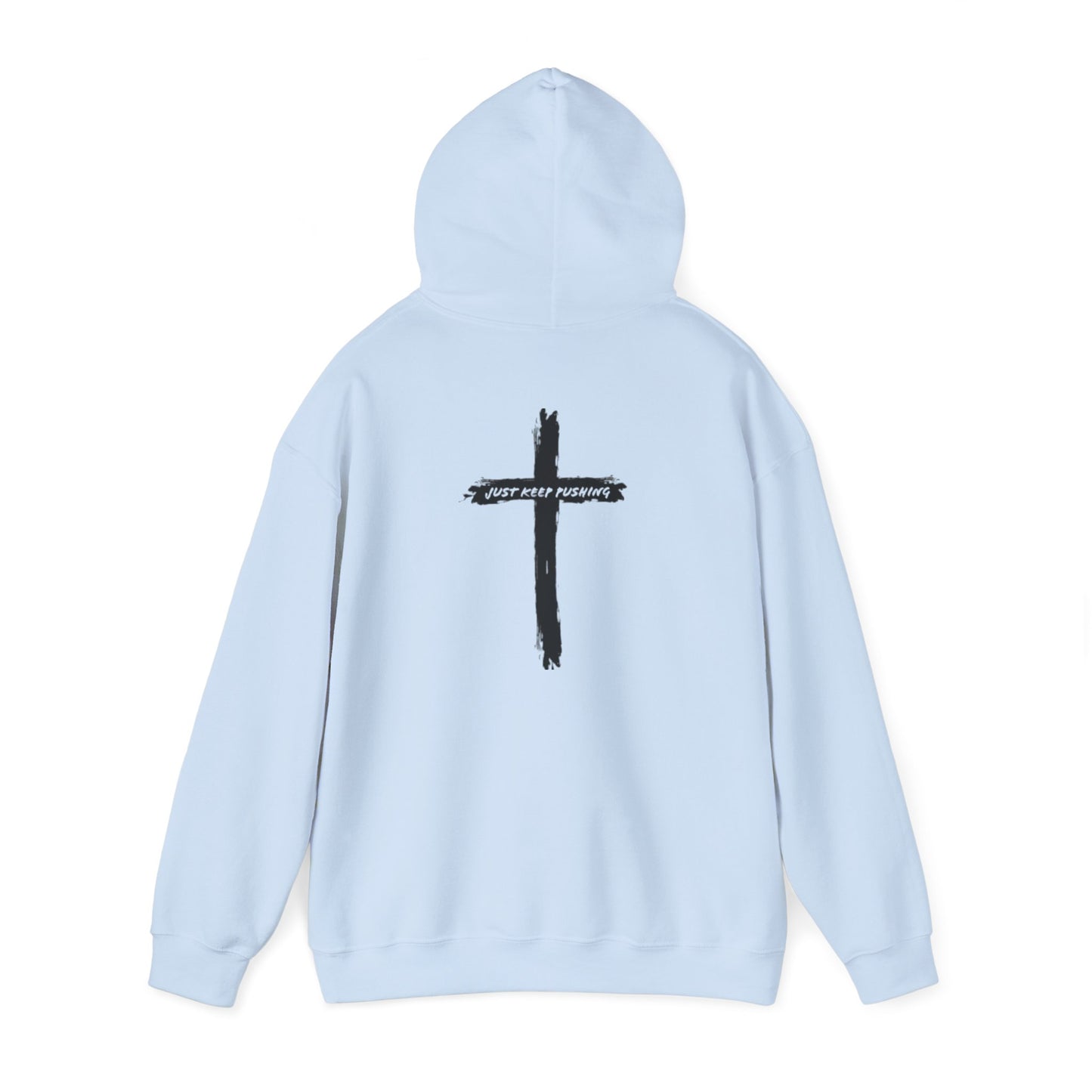 JKP Cross Design Unisex Heavy Blend™ Hooded Sweatshirt