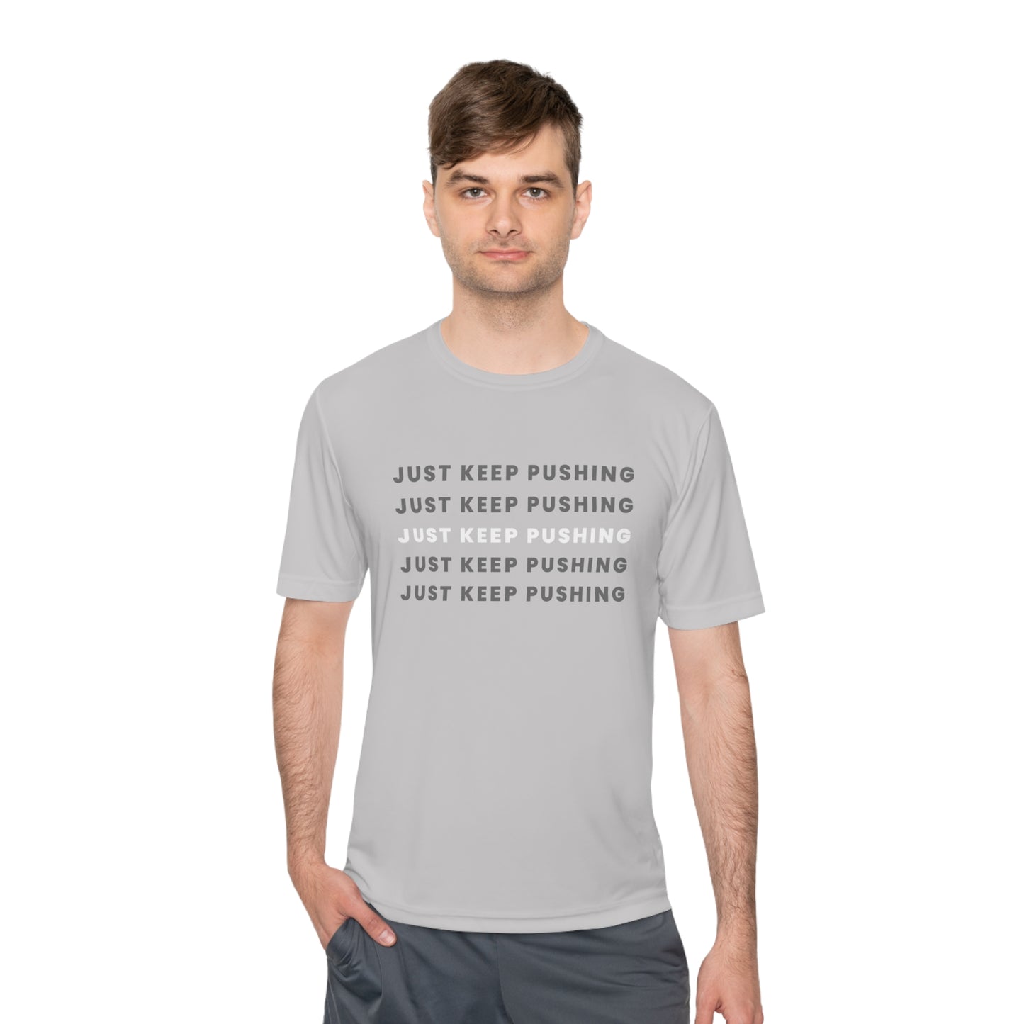 JKP faded Design Unisex Moisture Wicking Tee