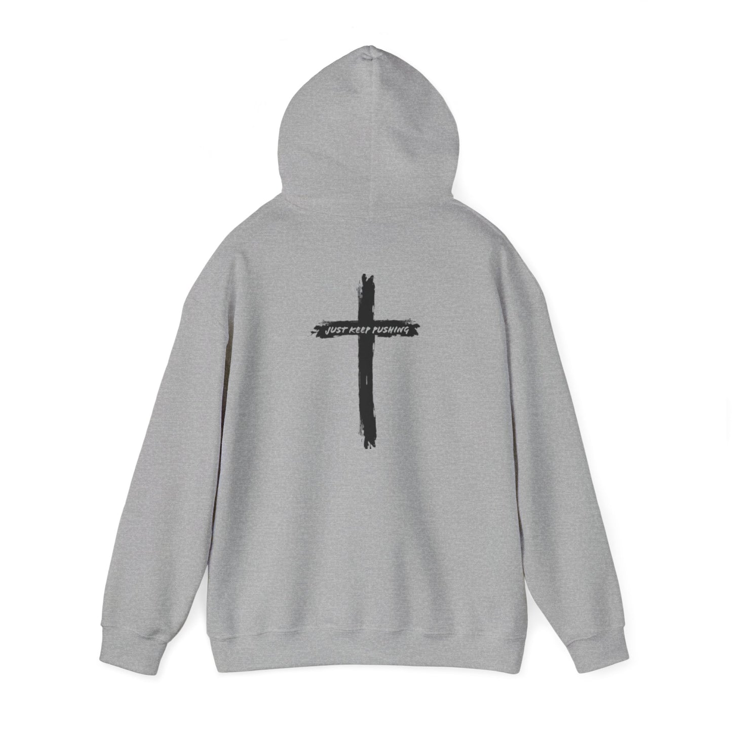 JKP Cross Design Unisex Heavy Blend™ Hooded Sweatshirt